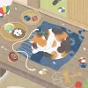 Hot Beverly Jigsaw Puzzle 108-804 Japanese Art Calico Cat (108 Pieces)
