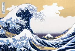 Store Beverly Jigsaw Puzzle 93-150 Katsushika Hokusai Hama-Nami 36 Scenery Off The Coast Of Kanagawa (300 Pieces)