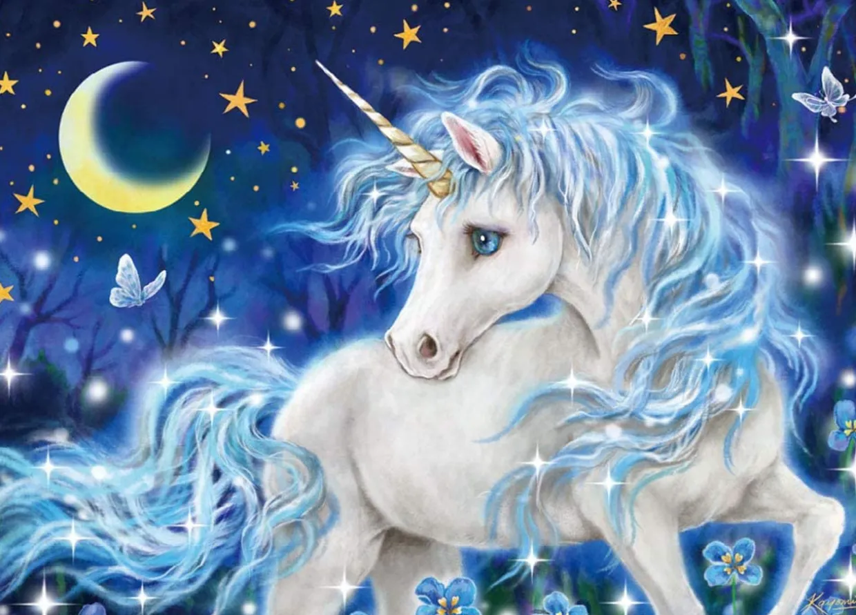 Discount Beverly Jigsaw Puzzle 66-144 Kayomi Harai Blue Unicorn (600 Pieces)