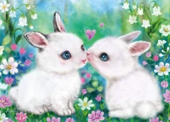 Cheap Beverly Jigsaw Puzzle 66-131 Kayomi Harai Rabbits In Love (600 Pieces)