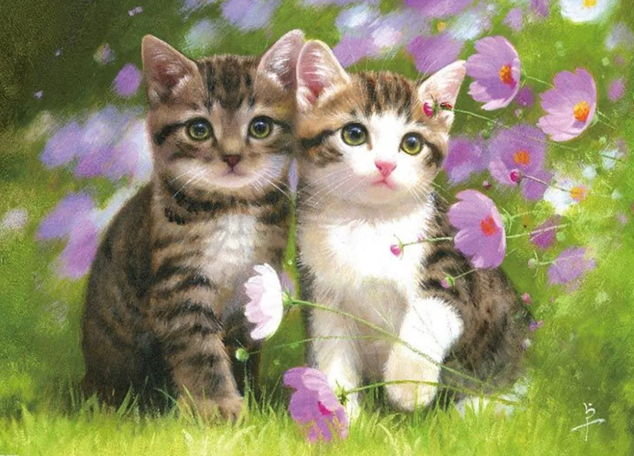 Outlet Beverly Jigsaw Puzzle 66-149 Kitty Cats Always Together By Nagaoka Taku (600 Pieces)