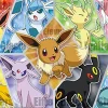 Cheap Beverly Jigsaw Puzzle 100-014 Pokemon Eevee (Eievui) & Friends (100 L-Pieces)