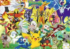 Store Beverly Jigsaw Puzzle 100-010 Pokemon Sun & Moon Alola Region (100 L-Pieces)