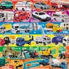 Online Beverly Jigsaw Puzzle 40-018 Tomica Collections (40 L-Pieces)