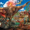 Cheap Beverly Jigsaw Puzzle 40-020 Tyrannosaurus Versus Triceratops (40 L-Pieces)