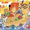Clearance Beverly Jigsaw Puzzle 108-790 Yuseki Miki Japanese Illustration (108 Pieces)