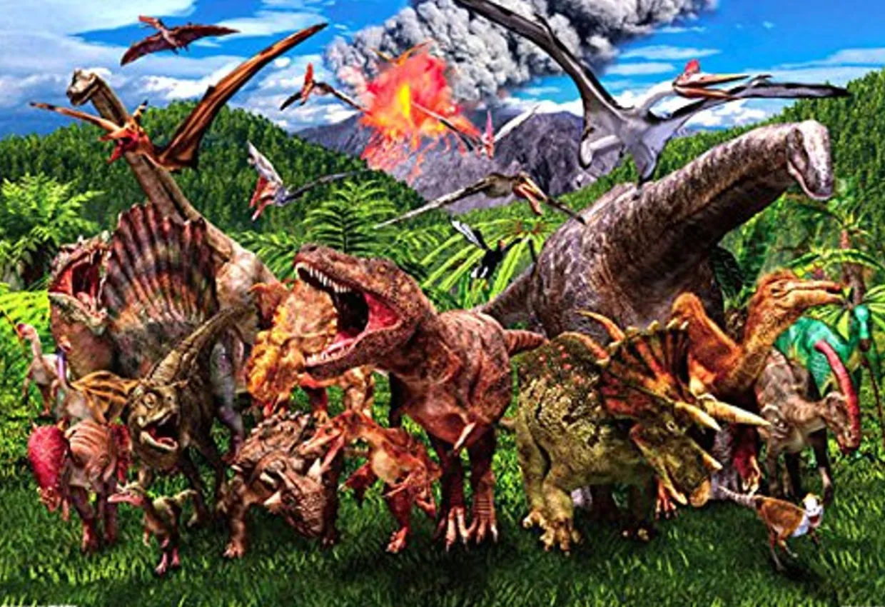 Flash Sale Beverly Jigsaw Puzzle L74-175 Dinosaur World (150 L-Pieces)