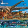 New Beverly Jigsaw Puzzle L74-167 Dinosaur Size Chart (150 L-Pieces)