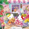 Fashion Beverly Jigsaw Puzzle L74-170 Hello Kitty Flower Shop (150 L-Pieces)