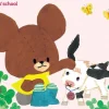 Hot Beverly Jigsaw Puzzle L74-149 The Bear's School With Milk (150 L-Pieces)