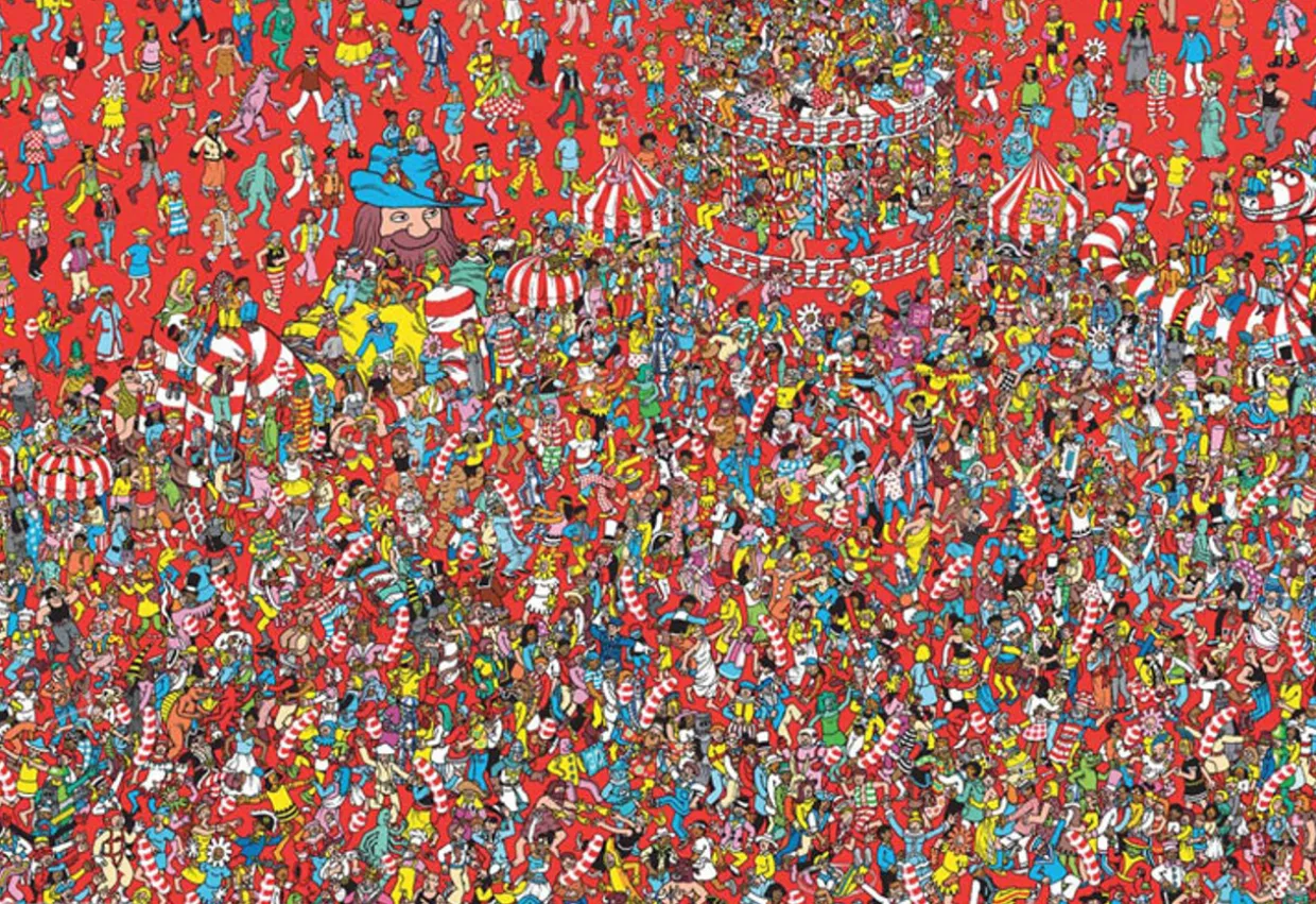 Best Sale Beverly Jigsaw Puzzle L74-174 Where's Wally? Anniversary Ball For Japan (150 L-Pieces)