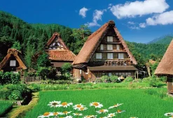 Fashion Beverly Jigsaw Puzzle M81-595 Beautiful Shirakawago Japan (1000 S-Pieces)