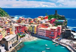 Store Beverly Jigsaw Puzzle M81-864 Cinque Terre's Blue Ocean (1000 S-Pieces)