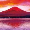 Flash Sale Beverly Jigsaw Puzzle M81-586 Japanese Scenery Red Fuji Mountain (1000 S-Pieces)