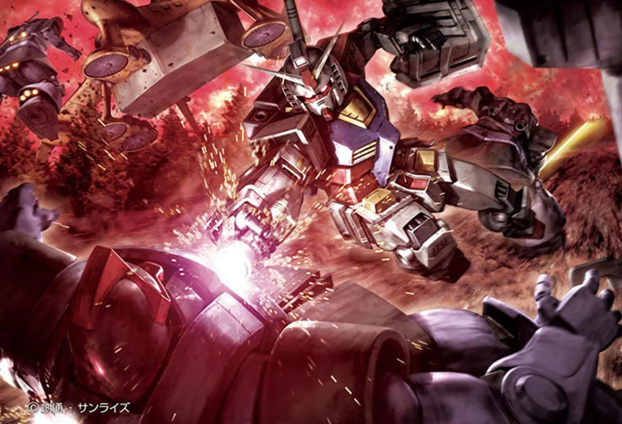 Store Beverly Jigsaw Puzzle M108-185 Mobile Suit Gundam (108 S-Pieces)