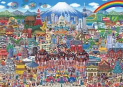 Store Beverly Jigsaw Puzzle The Best Sights Of Japan (300 Pieces)
