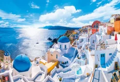 Online Beverly M81-633 Jigsaw Puzzle Cool Wind In Santorini (1000 S-Pieces)