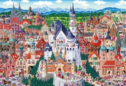 Cheap Beverly M81-622 Jigsaw Puzzle Famous Areas In Germany (1000 S-Pieces)