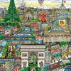 Best Beverly M81-645 Jigsaw Puzzle Fall In Love With Paris (1000 S-Pieces)