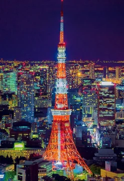 New Beverly M81-606 Jigsaw Puzzle Tokyo Tower (1000 S-Pieces)