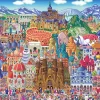 Flash Sale Beverly S92-505 Jigsaw Puzzle Naoki Tanaka Collection Of World Famous Places! (2000-S Pieces)