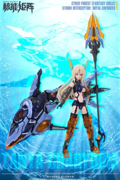 Best Doyusha 1/12 Nuke Matrix Vol. 4 Siren - Storm Intereptor: Royal Enforcer Normal Ver. Plastic Model