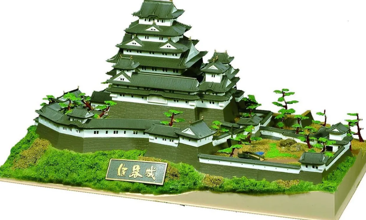 Shop Doyusha Dx1 Japanese Himeji Castle Dx 1/380 Scale Plastic Model