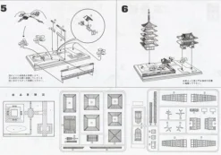 Cheap Doyusha Jd11 Japanese Asakusa Sensoji Temple 1/400 Scale Plastic Model
