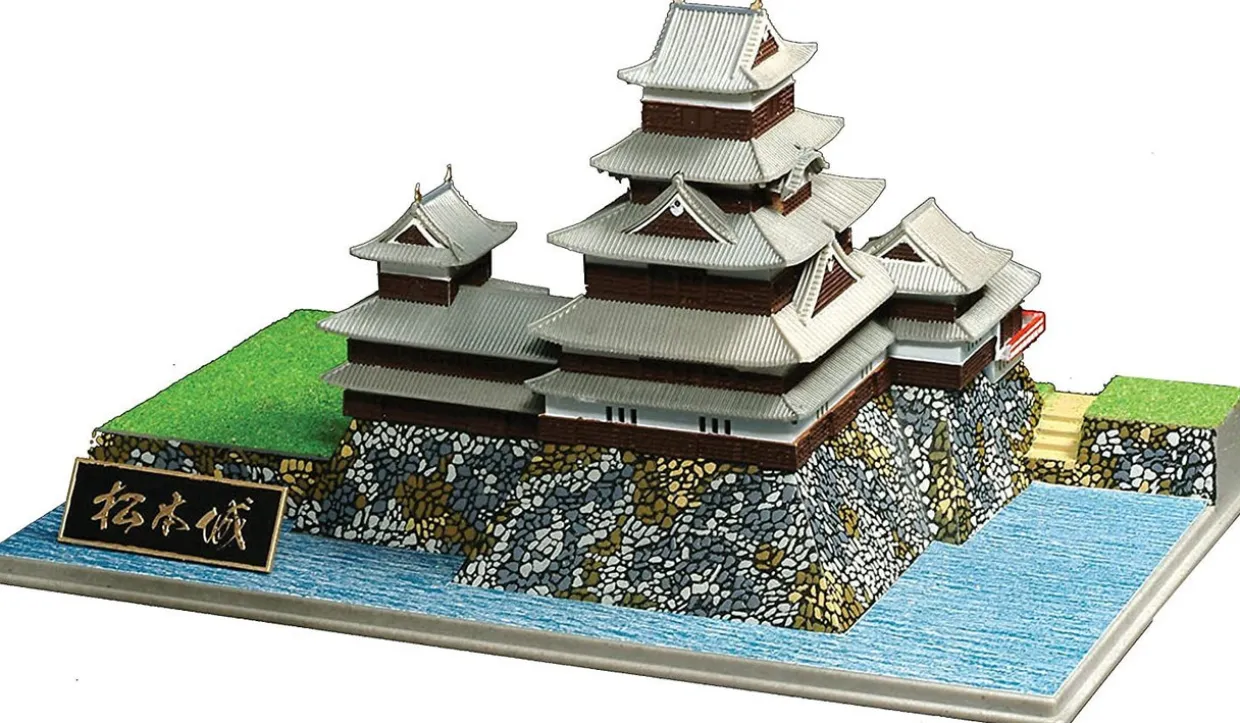 Hot Doyusha Jj9 Japanese Matsumoto Castle 1/430 Scale Plastic Model