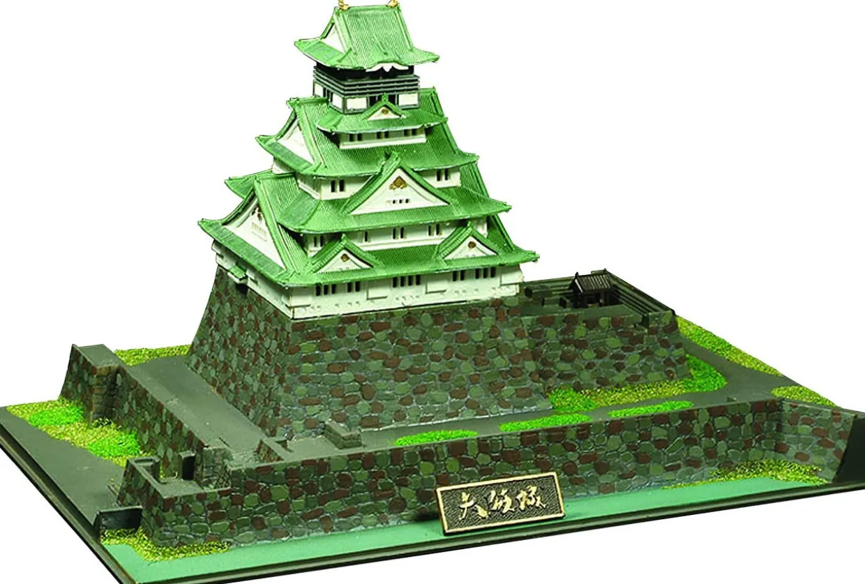 Sale Doyusha Jj2 Japanese Osaka Castle 1/800 Scale Plastic Model