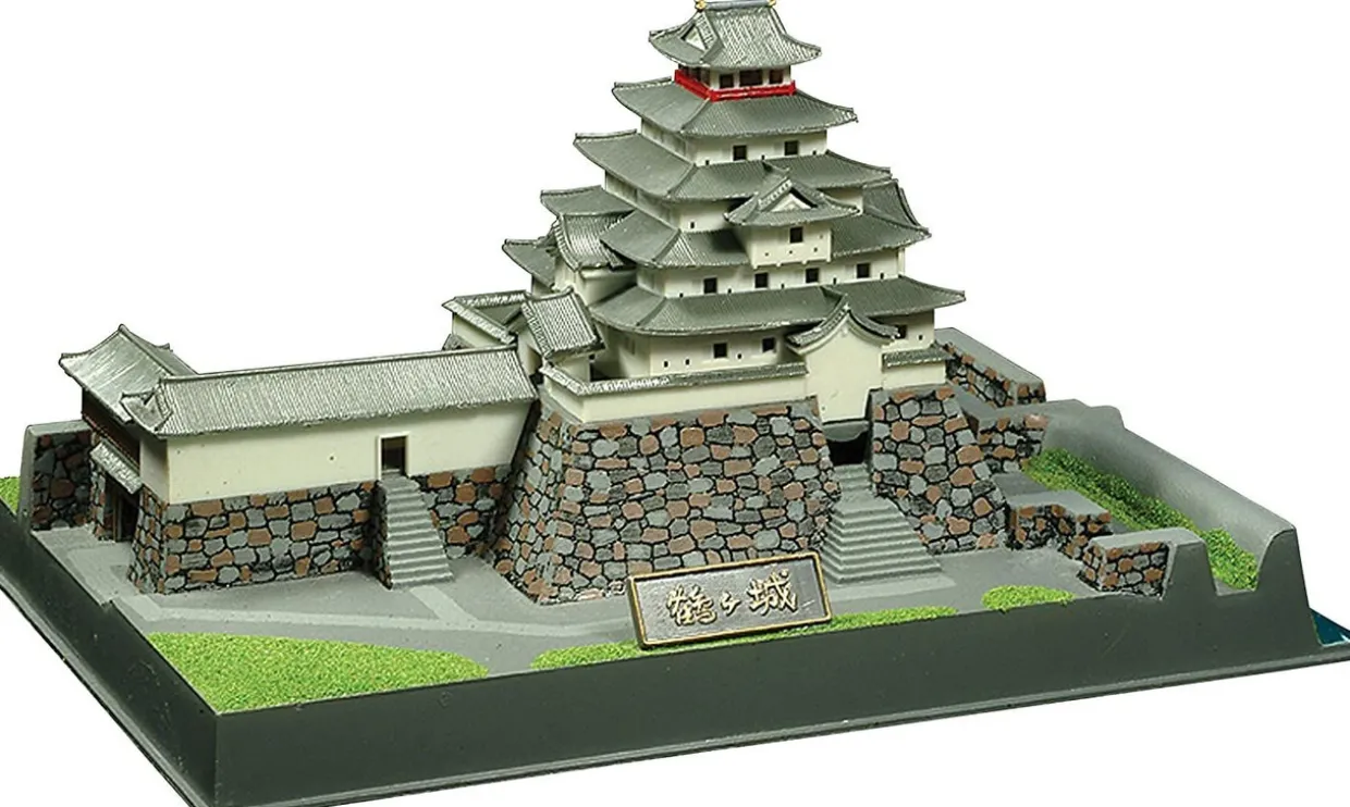 Clearance Doyusha Jj5 Japanese Tsuruga Castle 1/460 Scale Plastic Model
