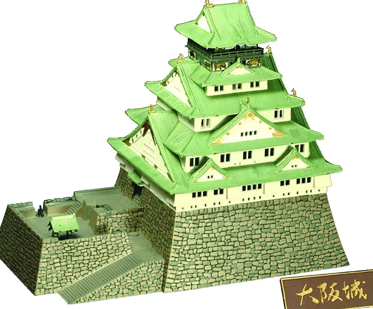 Store Doyusha S22 Japanese Osaka Castle 1/350 Scale Plastic Model