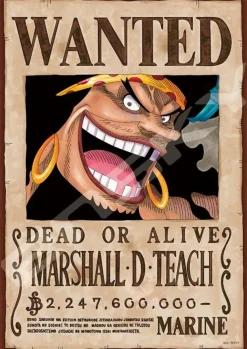 Ensky 208-071 Jigsaw Puzzle One Piece Marshall D. Teach Wanted Poster (208 Pieces) Discount