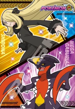 Ensky 300-1958 Jigsaw Puzzle Pokemon Cynthia & Mega Garchomp (300 Pieces) New