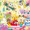 Ensky 500-371 Jigsaw Puzzle Pokemon Eating A Delicious Cake Together (500 Pieces) Best Sale