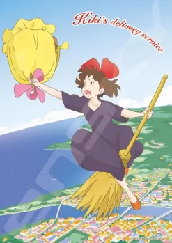 Ensky 208-208 Jigsaw Puzzle Studio Ghibli Kiki's Delivery Service Catch It! (208 Pieces) Store