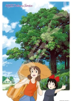 Ensky 500-601 Jigsaw Puzzle Studio Ghibli Kiki's Delivery Service Hitchhiking (500 Pieces) Clearance