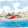 Ensky 108-627 Jigsaw Puzzle Studio Ghibli (Porco Rosso Landing) (108 Pieces) Best