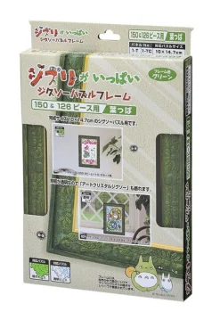 Ensky 504854 Puzzle Frame Green Color For Studio Ghibli My Neighbor Totoro 150 And 126 Pieces Puzzle (10X14.7Cm) Online