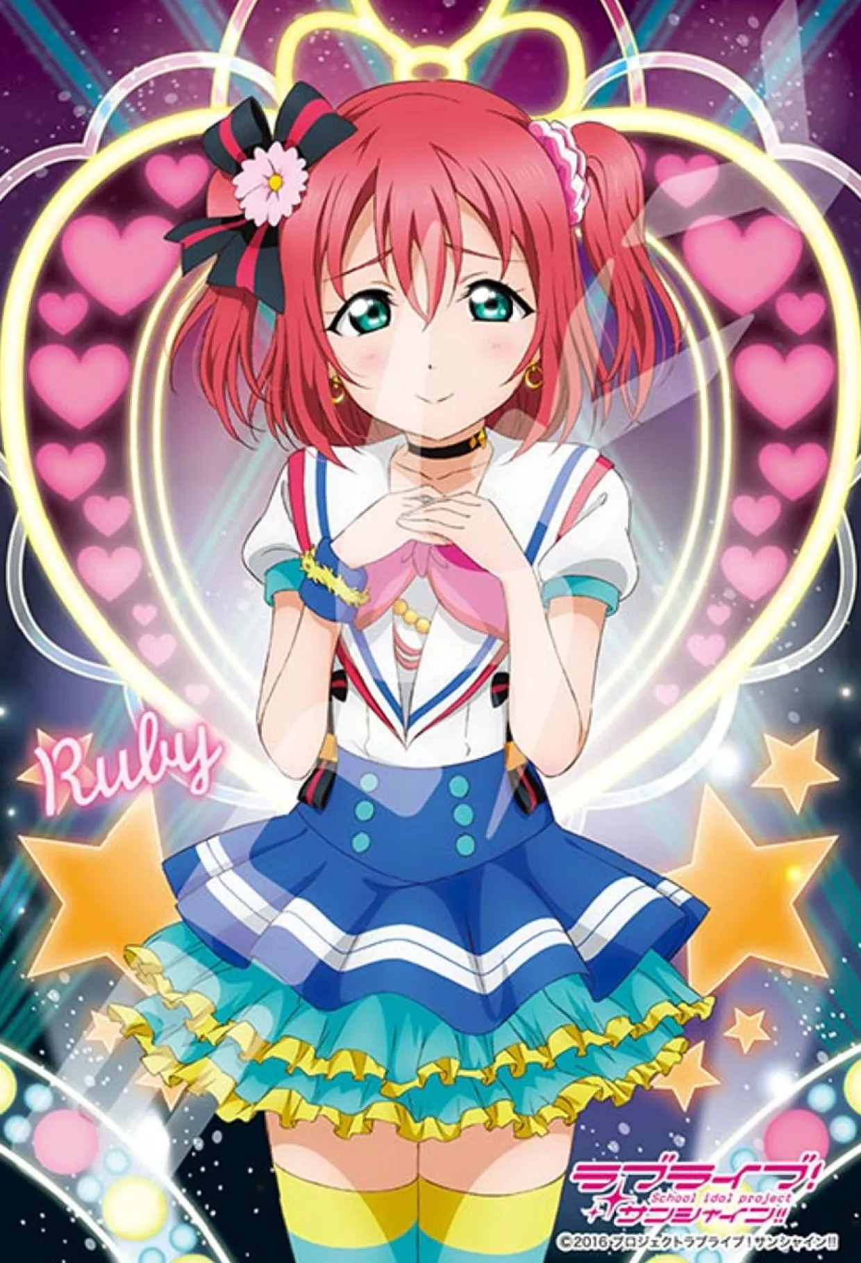 Ensky Art Crystal Jigsaw Puzzle 126-Ac57 Love Live! Sunshine!! Ruby Kurosawa (126 Pieces) Clearance