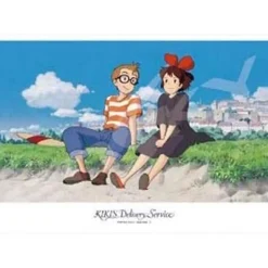 Ensky Jigsaw Puzzle 108-415 Kiki's Delivery Service Talking At Seaside (108 Pieces) Flash Sale