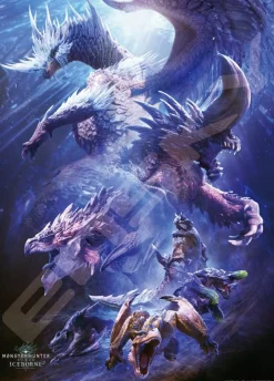 Ensky Jigsaw Puzzle 500-359 Monster Hunter World : Iceborne (Mhwib) New World Of Hunting (500 Pieces) Outlet