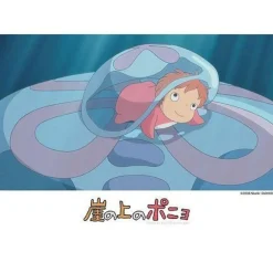 Ensky Jigsaw Puzzle 108-258 Ponyo On The Cliff Studio Ghibli (108 Pieces) Clearance