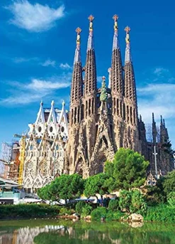 Ensky Jigsaw Puzzle 500-255 Sagrada Familia Barcelona Spain (500 Pieces) Clearance