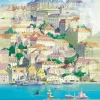 Ensky Jigsaw Puzzle 500-267 Studio Ghibli Kiki's Delivery Service Town At The Sea (500 Pieces) Cheap