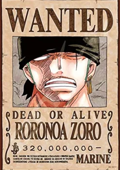 Ensky Jigsaw Puzzle 208-035 Wanted Poster One Piece Roronoa Zoro (208 Pieces) Flash Sale