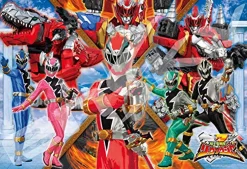 Ensky Jigsaw Puzzle 108-L731 Kishiryu Sentai Ryusoulger Along With The Power (108 L-Pieces) Best