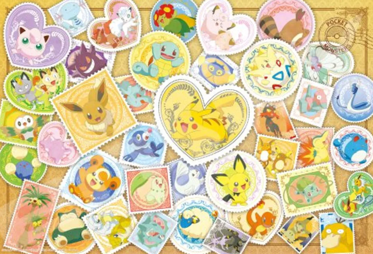 Ensky Jigsaw Puzzle 108-L700 Pokemon Postage Stamp Art (108 L-Pieces) Best Sale