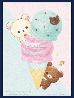 Ensky Jigsaw Puzzle Ma-37 Rilakkuma Strawberry And Chocolate Mint (150 S-Pieces) Outlet