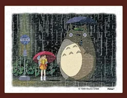 Ensky Jigsaw Puzzle Ma-13 Studio Ghibli My Neighbor Totoro Rainy Bus Stop (150 S-Pieces) Best